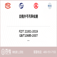 自梳外毛毛条检测-自梳外毛毛条检测第三方公司